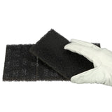 3M 7446 Scotch-Brite Blending Hand Pad, SiC Medium, Gray, 3-1/2 in x 7 in (7010300875) (800 Pack) - 5
