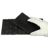 3M 7446 Scotch-Brite Blending Hand Pad, SiC Medium, Gray, 3-1/2 in x 7 in (7010300875) (800 Pack) - 5