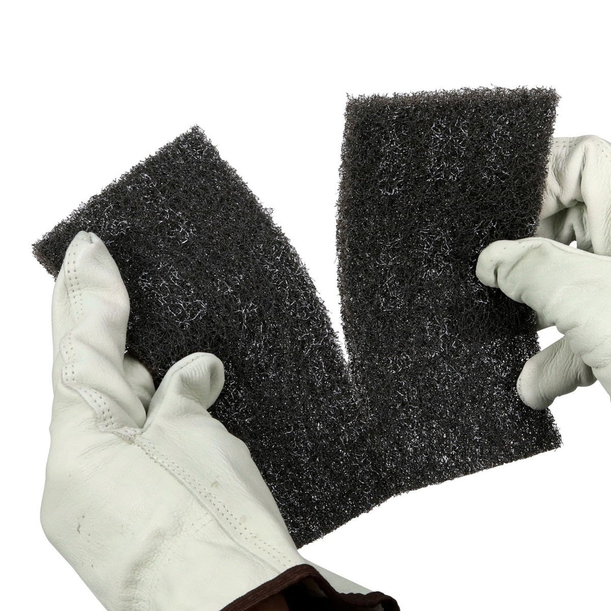 3M 7446 Scotch-Brite Blending Hand Pad, SiC Medium, Gray, 3-1/2 in x 7 in (7010300875) (800 Pack) - 8