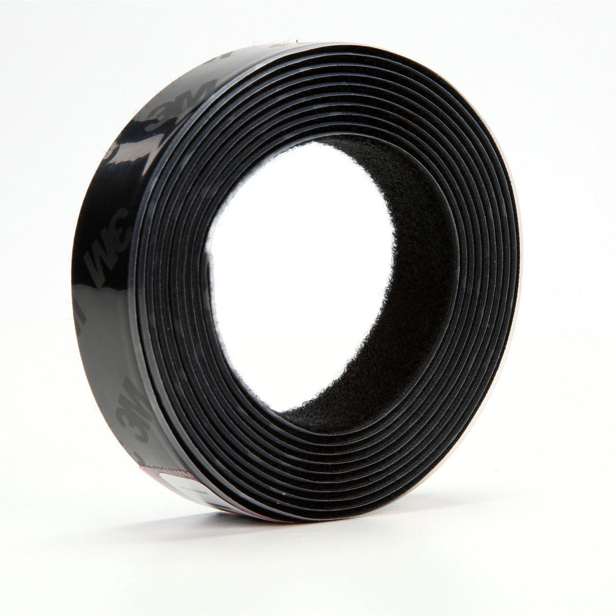 3M Hook/Loop Fastener, Black, 1 in x 10 ft (TB3571/TB3572) (7010302387) (8 Pack) - 2