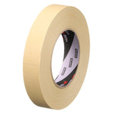 3M 501+ 501+ IW Scotch Specialty High Temperature Masking Tape, Tan, 24 mm x 55 m (7010302439) (36 Pack)