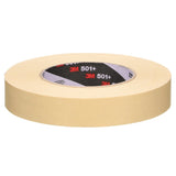 3M 501+ 501+ IW Scotch Specialty High Temperature Masking Tape, Tan, 24 mm x 55 m (7010302439) (36 Pack) - 5