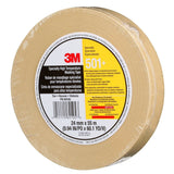 3M 501+ 501+ IW Scotch Specialty High Temperature Masking Tape, Tan, 24 mm x 55 m (7010302439) (36 Pack) - 9