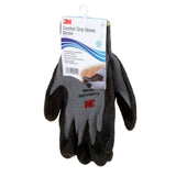 3M Comfort Grip Winter Work Gloves, Nitrile Foam Coated, Gray, Size Large (CGL-W) (7010305066) (1 Pair) (6 Pack) - 3