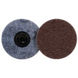 3M SE-DS Scotch-Brite Roloc Surface Conditioning Disc, TS, Aluminum Oxide Coarse, Brown, 3 in (7010309372) (100 Pack)
