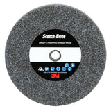 3M DP-UW Scotch-Brite Deburr & Finish PRO Unitized Wheel, 6C Medium+, 3 in x 1/2 in x 3/8 in (7010310030) (20 Pack)