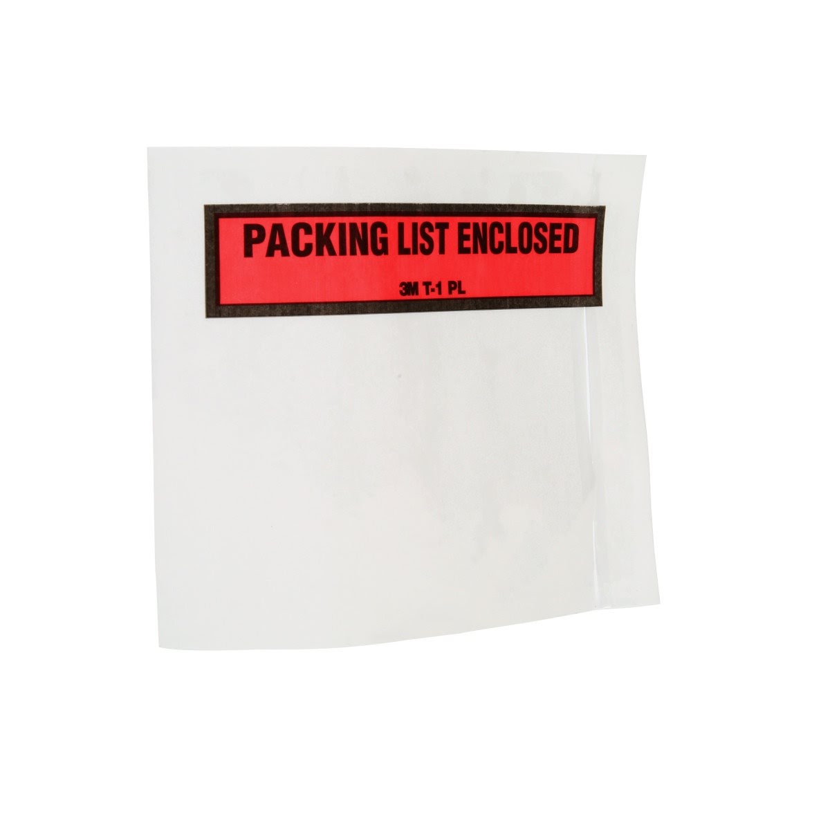 3M PLE-T1 PL Top Print Packing List Envelope, Polyethylene, Side Loading, Peel and Stick, Transparent, 4-1/2 in x 5-1/2 in (7010311979) (1000 Pack) - 2
