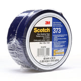 3M 373 Scotch Box Sealing Tape, Blue, 48 mm x 50 m, Individually Wrapped Conveniently Packaged (7010312443) (36 Pack) - 2