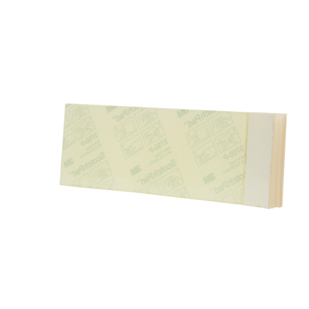 3M 3750P Tape Sheets, Transparent, 2 in x 6 in (7010312542) (200 Pack) - 5