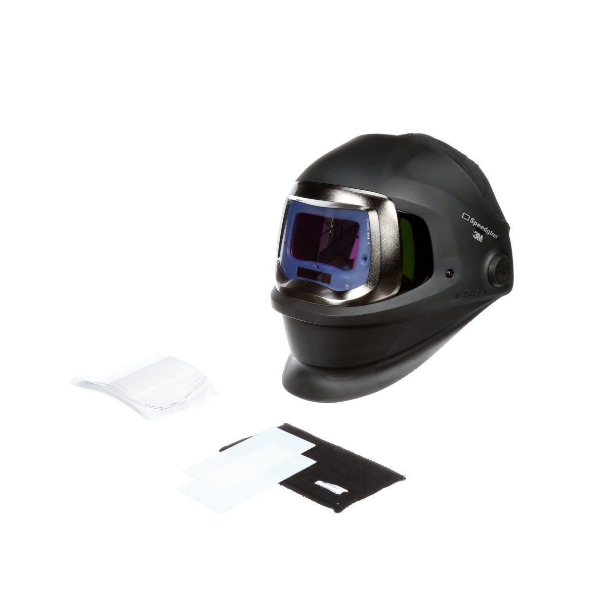 3M 9100FX 06-0600-20SW Speedglas Welding Helmet, with 9100X ADF Shades 5, 8-13 (7010316459) - 2