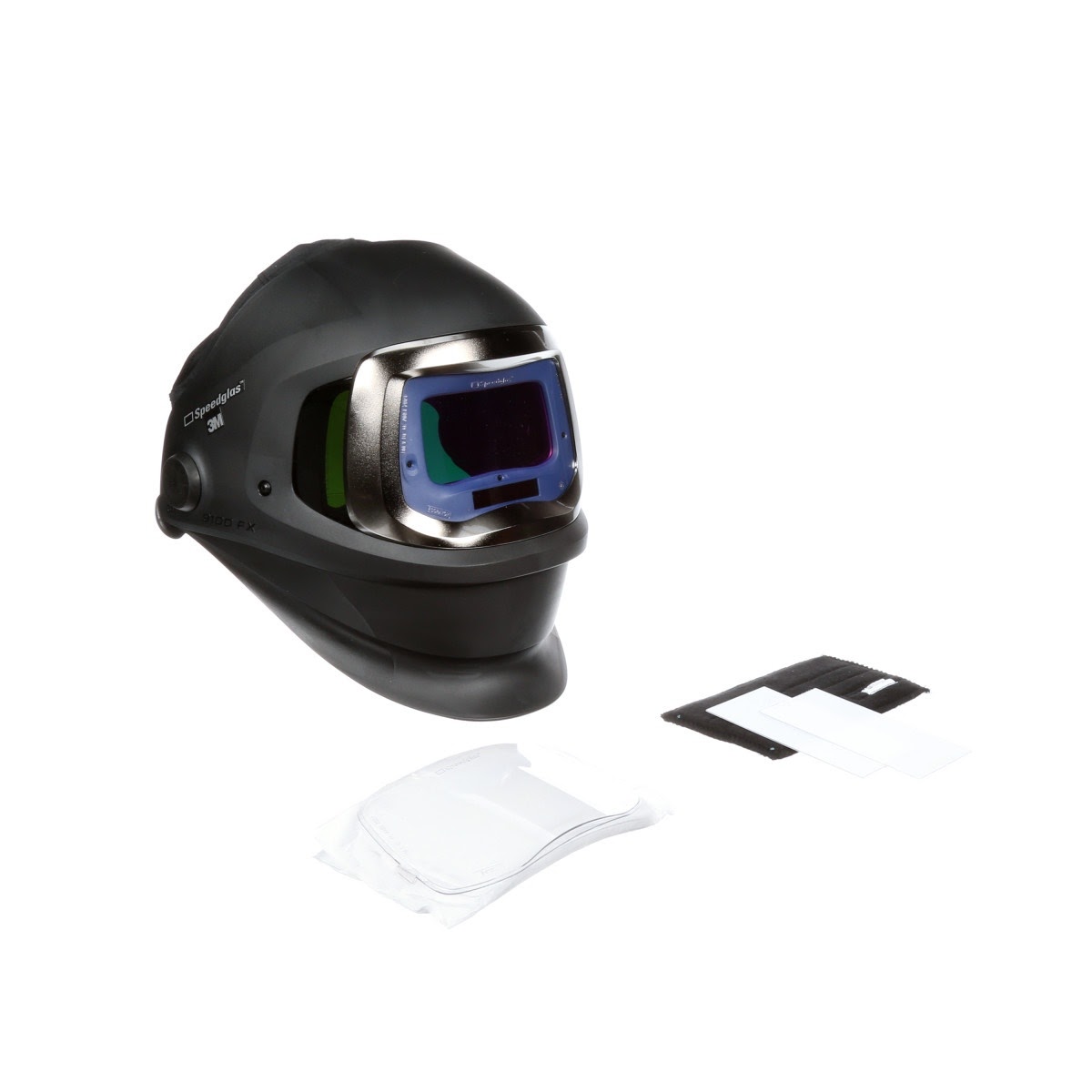 3M 9100FX 06-0600-20SW Speedglas Welding Helmet, with 9100X ADF Shades 5, 8-13 (7010316459) - 3