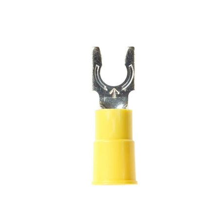 3M 7010320678 Scotchlok Locking Fork Vinyl Insulated, MV10-10FLX, spring-like tongue firmly fits around the stud (50 Pack)