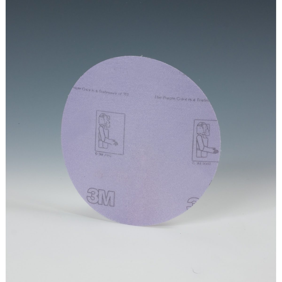 3M 360L Hookit Film Disc, Aluminum Oxide, P1000, Purple, 3 in x NH, Die 300V (7010325745) (200 Pack)