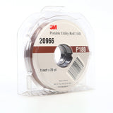 3M 314D Portable Utility Cloth, P180 J-weight, 1 in x 20 yd (7010326034) (5 Pack) - 2