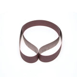 3M 341D Cloth Belt, Aluminum Oxide, 80 Grit, X Weight, Brown, 1-1/2 in x 60 in, Film-lok, Single-flex (7010326156) (50 Pack)
