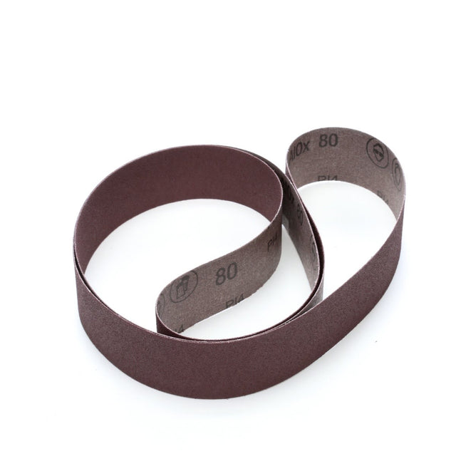 3M 341D Cubitron Cloth Belt, Film-lok, Single-flex, Aluminum Oxide P100 X-weight, Brown, 6 in x 132 in (7010326161) (20 Pack)