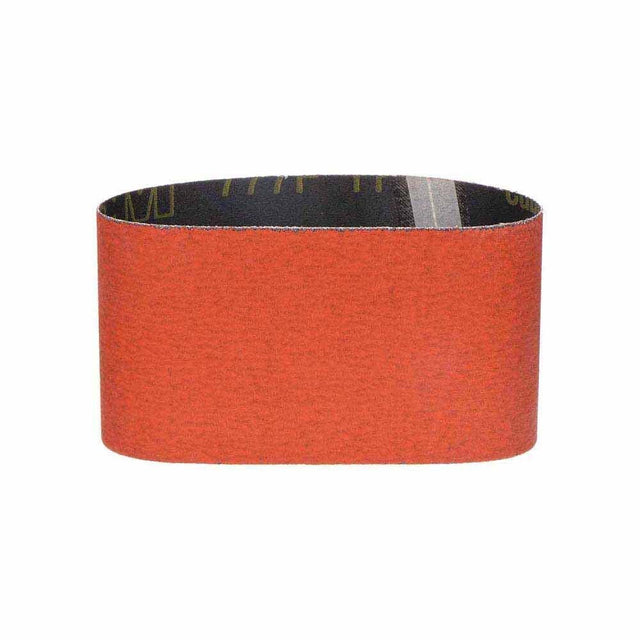 3M 7010326162 Cloth Belt 341D, Aluminum Oxide P120, X-Weight, 2 in x 48 in, Film-lok, Single-flex