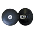 3M 28712 Roloc Disc Pad TR, Medium Density, Black, 4 in, 5/8 in-11 Internal Thread (7010326840) (5 Pack)