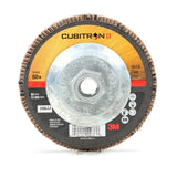3M 967A Cubitron II Flap Disc, 60+, T27 Quick Change, 4-1/2 in x 5/8"-11, Giant (7010327061) (10 Pack)