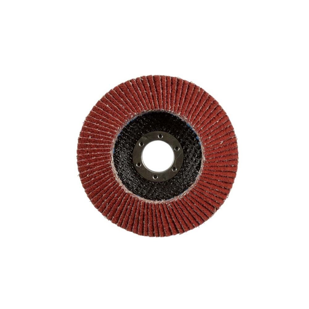 3M 7010327065 Cubitron II Flap Disc 967A, 40+ Grit, Type 29, 4-1/2 in x 7/8 in for Medium-Pressure Grinding and Surface Prep (10 Pack) - 3
