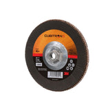3M 7010327066 Cubitron II Flap Disc 967A, 40+, T29 Quick Change, 7 in x 5/8-11, Giant (5 Pack) - 3