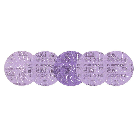 3M 775L Xtract Hookit Film Disc, 5 in, 80+ to 220+, Purple (7010327612) (300 Pack)