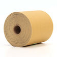 3M 7010327990 Stikit 236U Coated Aluminum Oxide Yellow Sanding Roll - 4 1/2 in Width x 20 yd Length - Paper Backing - A Weight - P80 Grit - Medium