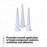 3M 08187 Threaded Cartridge Nozzle (7010328467) (50 Pack) - 4
