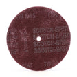 3M HS-DC Scotch-Brite High Strength Disc, A/O Medium, Maroon, 8 in x 1 in (7010329025) (50 Pack)