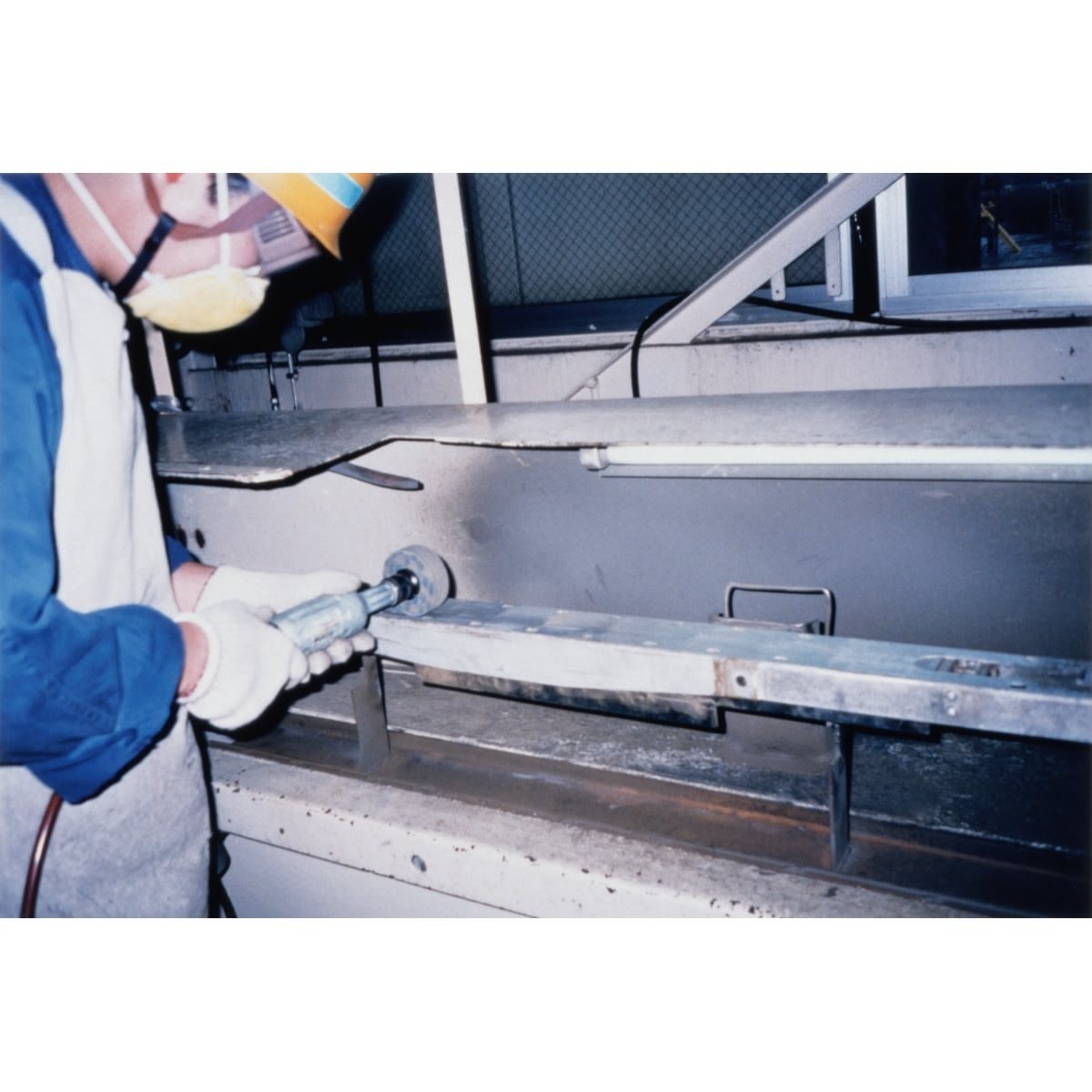 3M XL-UW Scotch-Brite EXL Unitized Wheel 2S Fine Silicon Carbide Gray 14 in x 1/2 in x 1-1/4 in 2200 rpm (7010329234) (2 Pack) - 3