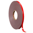 3M 4941 4941F VHB Double Sided Tape, Gray, 3/4 in x 36 yd, 45 mil, Film Liner (7010334382) (3 Pack)