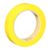 3M 471 Vinyl Tape, Yellow, 3/4 in x 36 yd, 5.2 mil (7010334520) (48 Pack)
