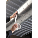 3M 3311 Scotch Aluminum Foil Tape, Rubber Adhesive, Silver, 2 in x 10 yd, 3.6 mil (7010334860) (24 Pack) - 5