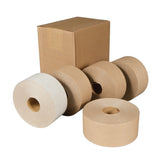 3M 6142 Water Activated Paper Tape, White, Medium Duty, 3 in x 600 ft (7010334934) (450 Pack) - 3