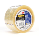 3M 373 Scotch Box Sealing Tape, Clear, 72 mm x 100 m, High Performance, Individually Wrapped (68785) (7010335125) (24 Pack) - 2