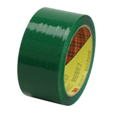 3M 373 Scotch Box Sealing Tape, Green, 48 mm x 50 m, Individually Wrapped Conveniently Packaged (7010335127) (36 Pack) - 5