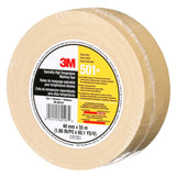3M 501+ Specialty High Temperature Masking Tape, Tan, 48 mm x 55 m (7010335156) (24 Pack) - 5