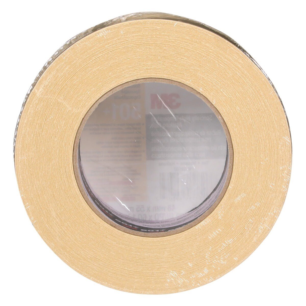 3M 501+ Specialty High Temperature Masking Tape, Tan, 48 mm x 55 m (7010335156) (24 Pack) - 9