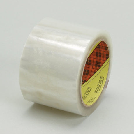 3M 371 Scotch Box Sealing Tape, Clear, 288 mm x 1500 m, Hot Melt Rubber Adhesive (7010335738) (36 Pack)