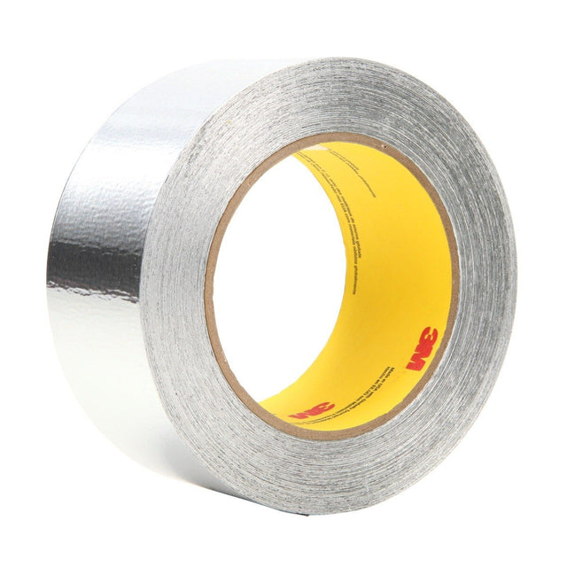 3M 425 Aluminum Foil Tape, Silver, 2 in x 60 yd, 4.6 mil, Thermally Conductive (7010337970) (24 Pack)