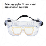 3M Impact Safety Goggles 40650-00000-10 Clear Lens (7010340634) (10 Pack) - 5