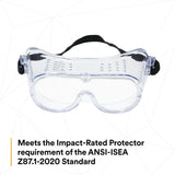 3M Impact Safety Goggles 40650-00000-10 Clear Lens (7010340634) (10 Pack) - 7