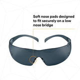 3M SF302AF SecureFit Safety Glasses, Gray Lens (7010342616) (20 Pack) - 7
