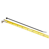3M CT8BK18-M Cable Tie, Standard Nylon 6/6, Black, 8-3/32 in, 18 lb Tensile Strength, Plenum Rated AH-2, UV Resistant (7010349804) (10000 Pack) - 3