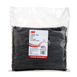 3M CT8BK18-M Cable Tie, Standard Nylon 6/6, Black, 8-3/32 in, 18 lb Tensile Strength, Plenum Rated AH-2, UV Resistant (7010349804) (10000 Pack) - 4