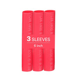 3M Heat Shrink Heavy Wall Cable Sleeve ITCSN-0800, Adhesive Lined Polyolefin, Red, 0.8 in ID, 6 in, 3 Sleeves per Pack (IT0.800RD6P) (7010350257) (12 Pack) - 6