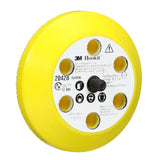 3M 20428 Xtract Hookit Backup Disc Pad, Low Profile Finishing, 6 Hole, Yellow, 3 in, 1/4-20 EXT (7010360095) (10 Pack) - 2