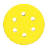 3M 20428 Xtract Hookit Backup Disc Pad, Low Profile Finishing, 6 Hole, Yellow, 3 in, 1/4-20 EXT (7010360095) (10 Pack) - 4
