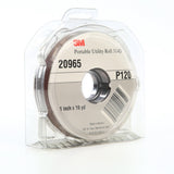 3M 314D Portable Utility Cloth, P120 J-weight, 1 in x 16 yd (7010360120) (5 Pack) - 2
