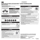 3M 237AA Trizact Cloth Belt , 1 in x 30 in A45 X-Weight Full-Flex (7010361187) (200 Pack) - 10